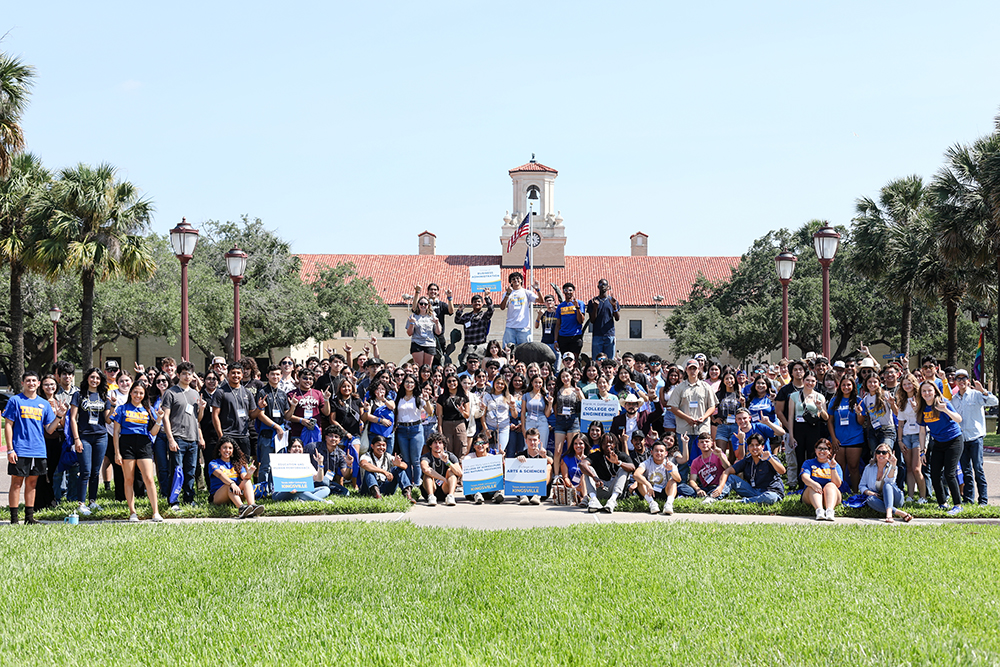 Students at Texas A&M University-Kingsville.